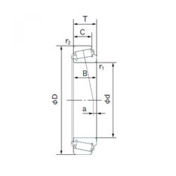 Rodamiento 15580/15520 NACHI #1 image