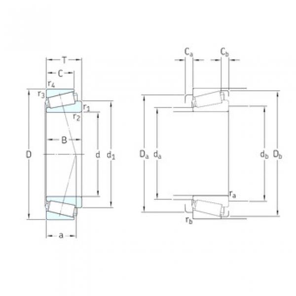 Rodamiento LL483449/418 SKF #1 image