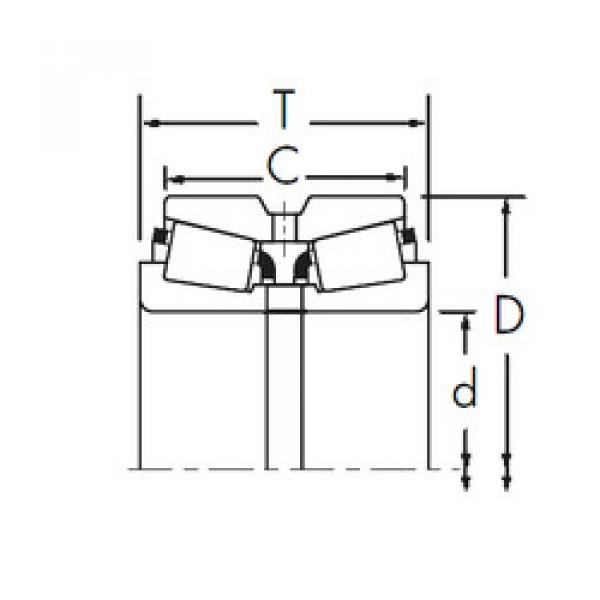 Rodamiento 578/572D+X1S-578 Timken #1 image