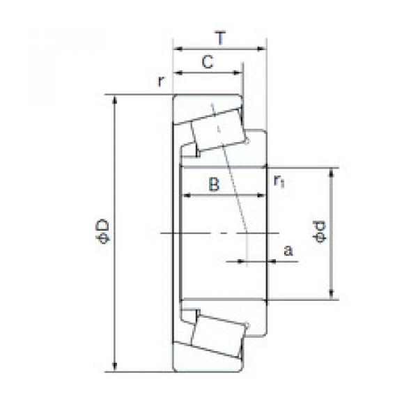 Rodamiento QT9B-2 NACHI #1 image