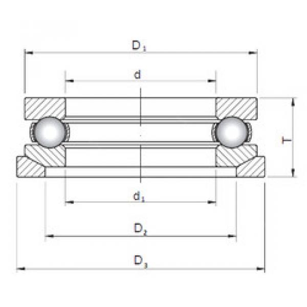 Rodamiento 53311U+U311 CX #1 image