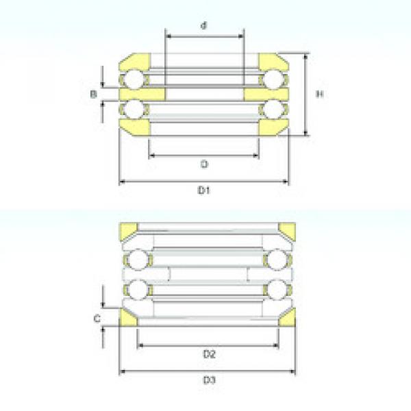 Rodamiento 54310 U 310 ISB #1 image