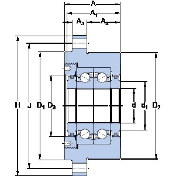 Rodamiento FBSA 206/DF SKF #1 image