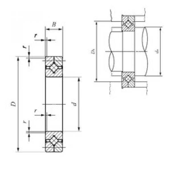 Rodamiento CRB 30025 UU IKO #1 image