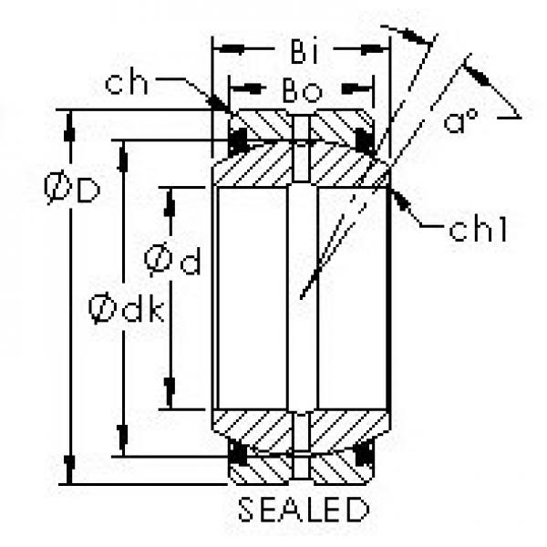 Rodamiento GEZ31ES-2RS AST #1 image