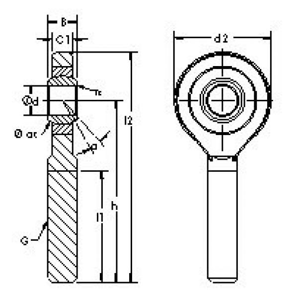 Rodamientos SAJK10C AST #1 image