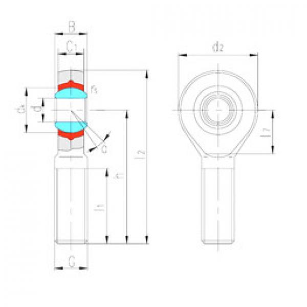 Rodamientos SABP10N LS #1 image