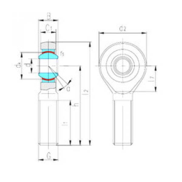 Rodamientos SAK14C LS #1 image