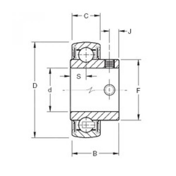 Rodamiento YAE20RRB Timken #1 image