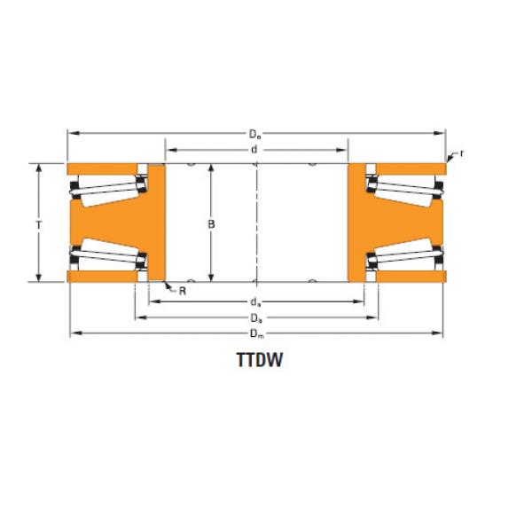 Bearing Thrust race single T730fa #1 image