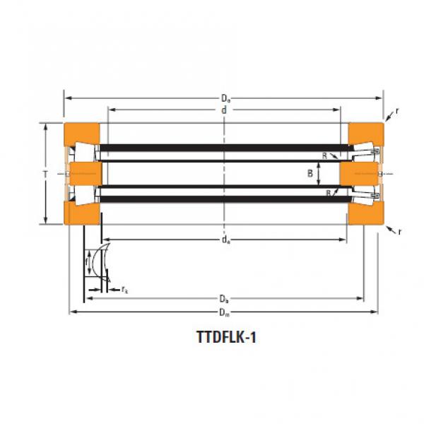 Bearing Thrust race single T660fa #1 image